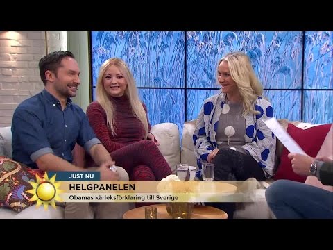 Obama gillar Sverige "Han skulle kunna bli ambassadör" - Nyhetsmorgon (TV4)
