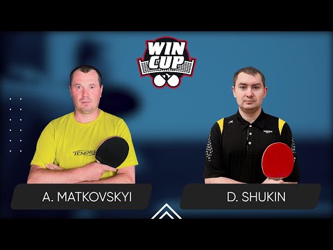 22:15 Andrii Matkovskyi - Dmytro Shukin West 6 WIN CUP 07.01.2024 | TABLE TENNIS WINCUP