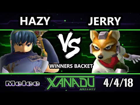 S@X 244 SSBM - Hazy (Marth) Vs. Jerry (Fox) - Smash Melee Winners Bracket