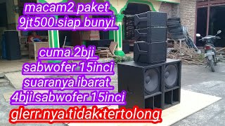 Download lagu Paket Hemat Sabwofer Mini Scoop 15inci Spesial 2bo... mp3