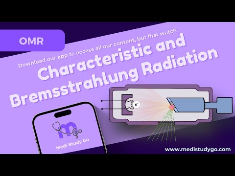 Characteristic and Bremsstrahlung Radiation - Explanation & Differences | Animated |Radiology