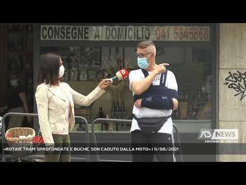 «ROTAIE TRAM SPROFONDATE E BUCHE, SON CADUTO DALLA MOTO» | 11/06/2021