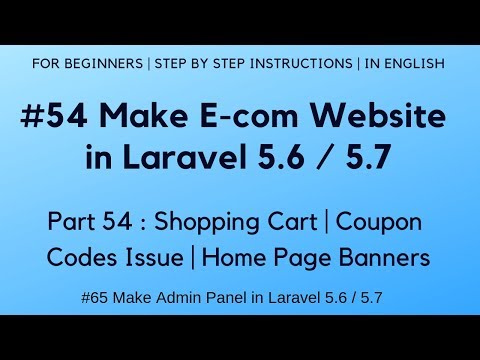 7 Make Admin Panel in Laravel 5 6 | Display Error Message on Login Failure | Logout Process