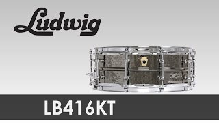Video thumbnail for LUDWIG スネア LB416KT by サウンドハウス
