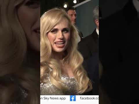 Rebel Wilson reacts to Will Smith slapping Chris Rock on Oscars stage