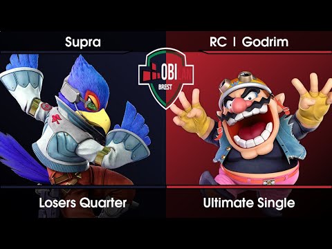 Obilan 2023 Losers Quarter - Supra (Falco,Fox) Vs. RC | Godrim (Wario) SSBU Ultimate Tournament