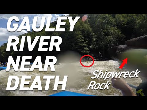 SCARY RESCUE FAIL whitewater rafting on Upper Gauley River with Ace Adventure Company