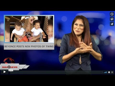 Beyonce posts new photos of twins (ASL - 7.26.18)