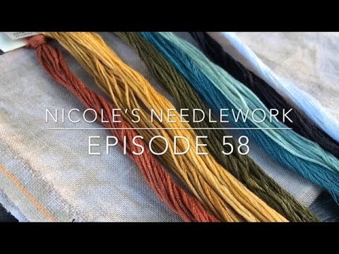 Nicole’s Needlework: Episode/FlossTube #58 - Stitch Maynia starts and lots of sampler WIPs!