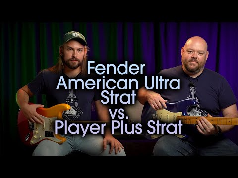 Fender Player Plus Stratocaster vs. American Ultra Stratocaster Comparison