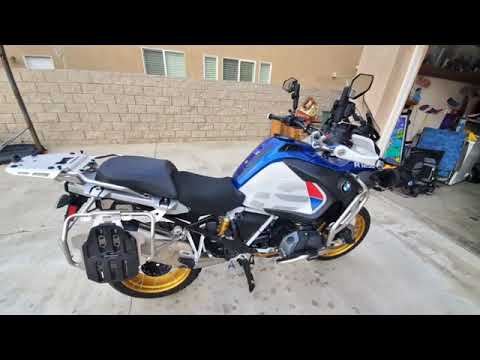 Remus 8 Slip-On Exhaust for 2020 BMW GSA1250 Before and After (with Baffle in)