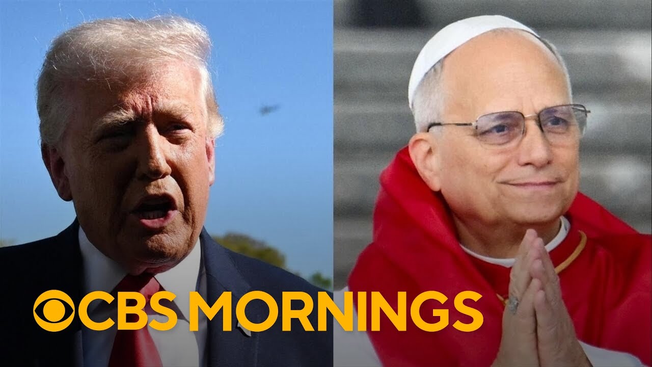 Pope Leo responds to Trump following his criticism over the Iran war