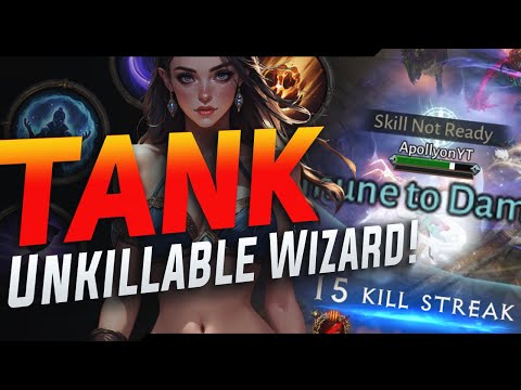 UNKILLABLE Tank Wizard PvP Builds - High Dmg + Max Mobility - USE THIS BEFORE NERF!
