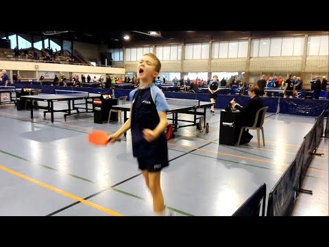 Championnats provinciaux en séries d'âges (7 janvier 2023, NAMUR) // Tennis de table