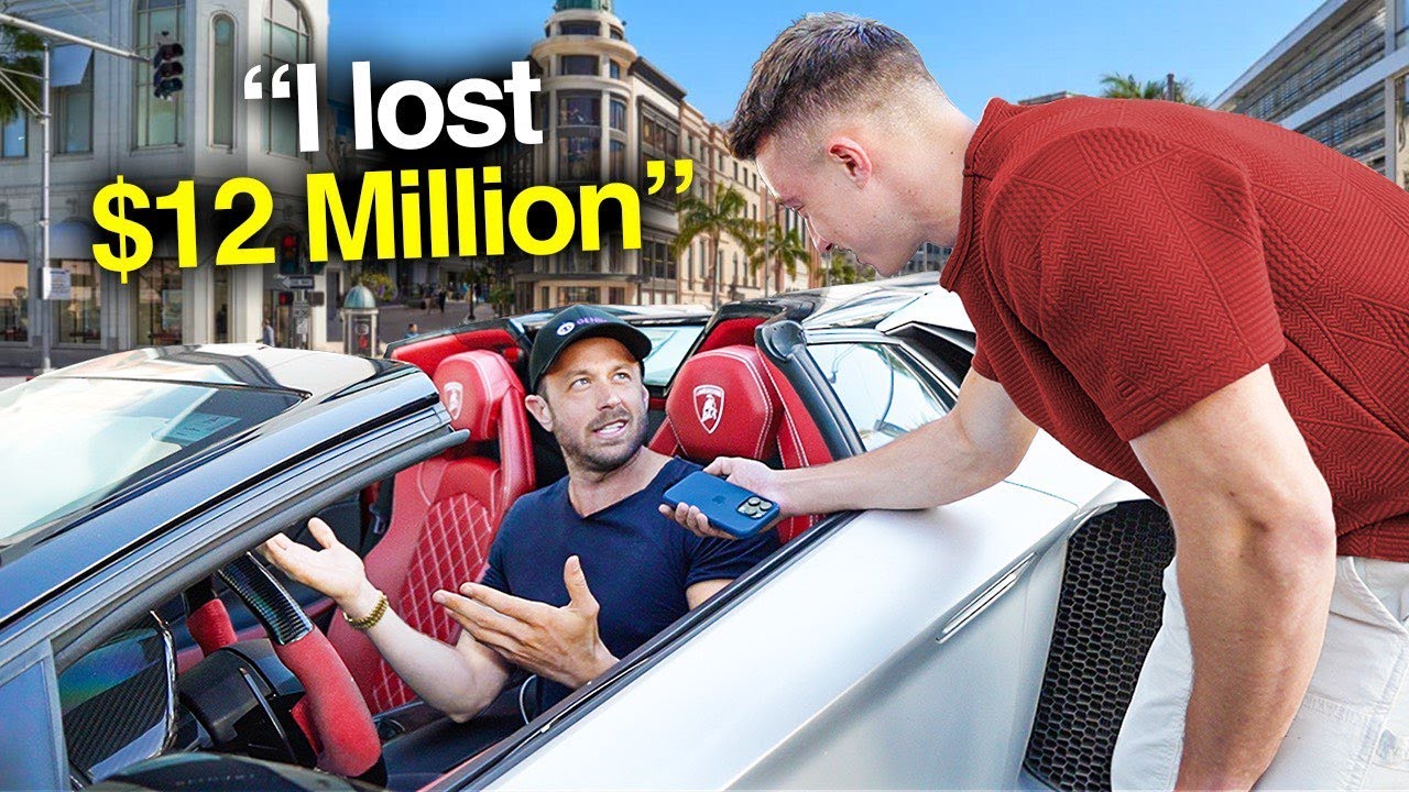 I Asked Californian Millionaires How Much Money They LOST