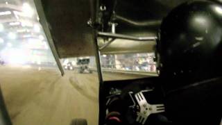 preview picture of video 'Kyle Miller 500 QRC Kart Indoor Main Roseburg 2011'