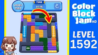 Solusi Level 1592 Color Block Jam