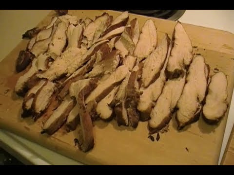 Smoking Wild Turkey Breast in a Smoke Hollow Electric Smoker