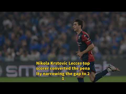 Football | Genoa Triumphs 2-1 Over Lecce: Miretti and Malinovskyi Shine!