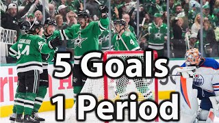 Dallas Stars' EPIC 3rd Period SHOCKS the Edmonton Oilers in Game 1 NHL Playoffs!