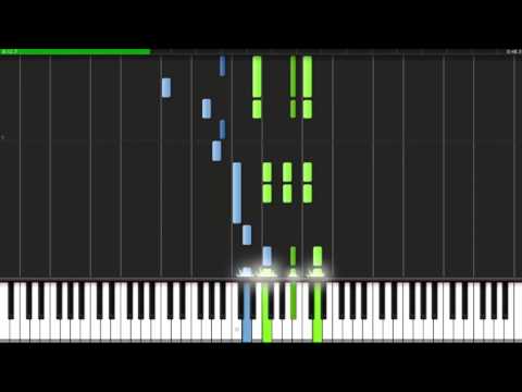 Robert Schumann - The Happy Farmer {Op 68 No. 10} (Piano Tutorial) [Synthesia]