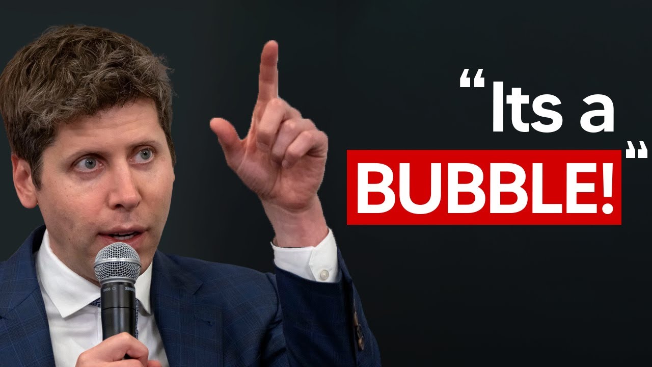 AI Community Stunned As Sam Altman Warns Of AI Bubble
