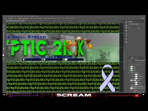 Designer Workshop #3 - Learn the Pen Tool and Design CrYpTic 2kX new channel art