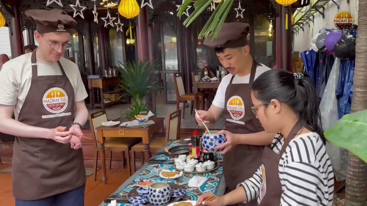 Take a sneak peek at Hue cooking class.