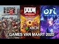 Xbox games maart 2020 - nieuwe releases