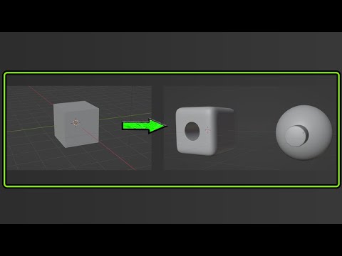 Blender tutorial - Loop Tools Addon - Circle shape face extrude.