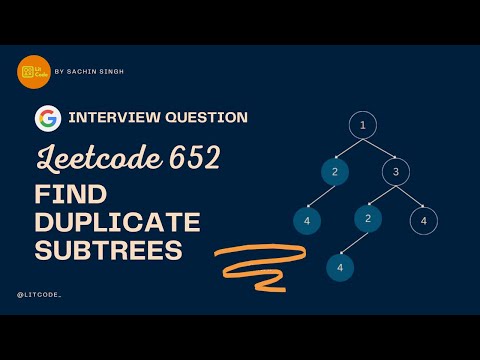 Find Duplicate Subtrees - Leetcode 652 - Python