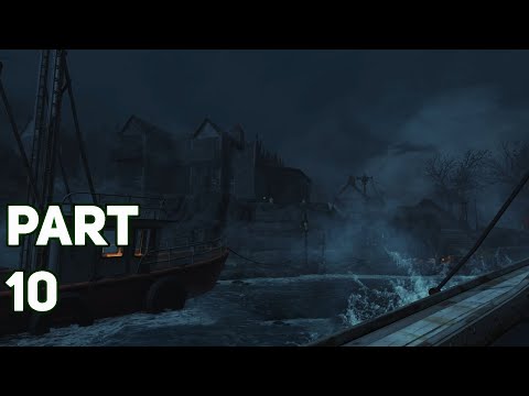 Fallout 4 - Part 10 - FAR HARBOR - Walkthrough Playthrough Gameplay No commentary