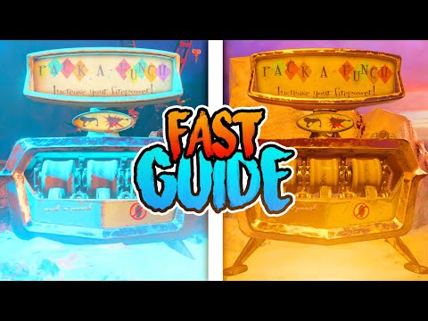 TAG DER TOTEN - GOLDEN PACK-A-PUNCH GUIDE (Black Ops 4 Zombies Tutorial)