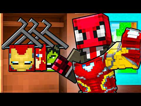 İSTEDİĞİM SÜPER KAHRAMANA DÖNÜŞEBİLİYORUM - Minecraft