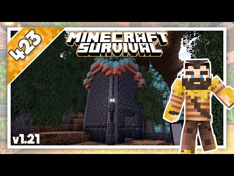 Minecraft Survival | Relaxing Builds - Stairways (No Commentary, Lofi) | Ep.423