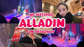 VLOG✨Aladdin Broadway Show