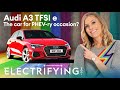 Audi A3 40 TFSI E PHEV Hatchback In Depth 2021 Review With Nicki Shields Electrifying