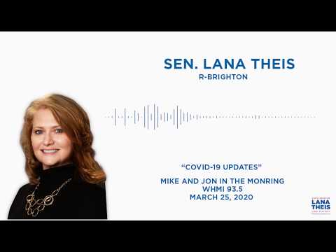 Sen. Theis discusses COVID-19 outbreak on WHMI