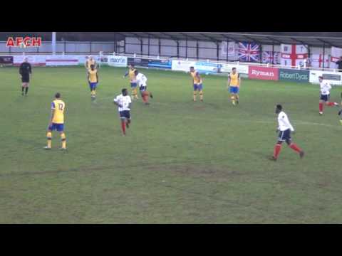 Witham Town 1 AFC Hornchurch 5 (14 Jan 17) - Monsheju goal