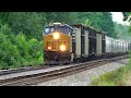Big Giant CSX and Norfolk Southern Trains