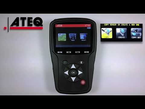 ATEQ VT56 TPMS Diagnostic Tool   Features and Functions