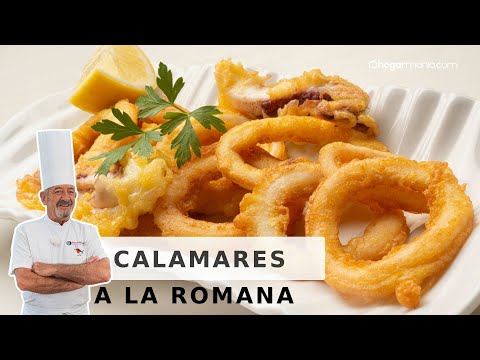 CALAMARES  la romana y el perfecto REBOZADO CRUJIENTE de ARGUIÑANO