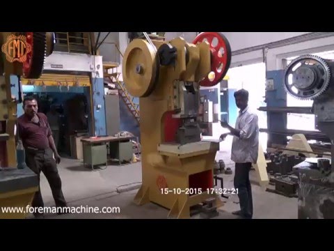 FMT 30 Ton C Type Power Press Machine