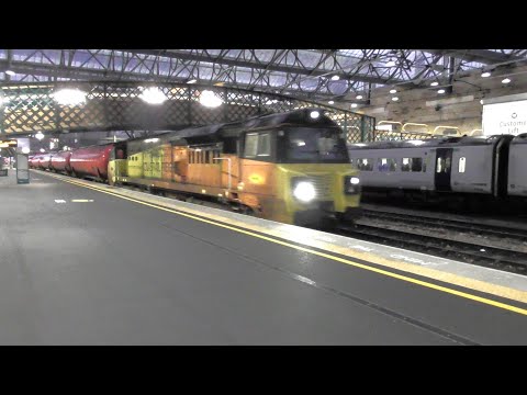 Early Morning Rail Traffic at Carlisle  -  4th January 2024
