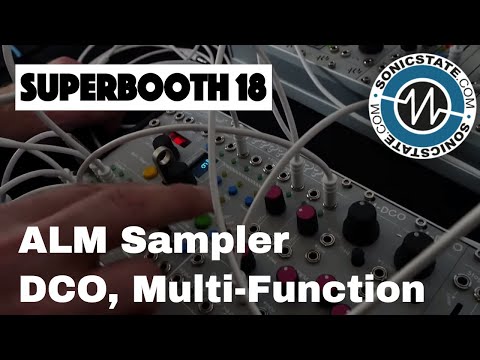 Superbooth 2018: ALM - Sampler, DCO and Multi-function Envelope