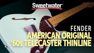 Video thumbnail for Fender American Original '60s Telecaster Thinline Guitar Demo by Sweetwater