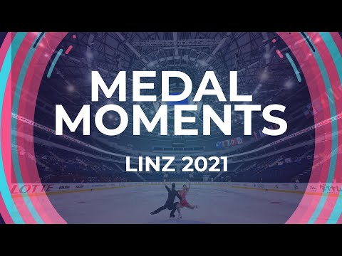 Victory Ceremony | Ice Dance | Linz 2021 #JGPFigure