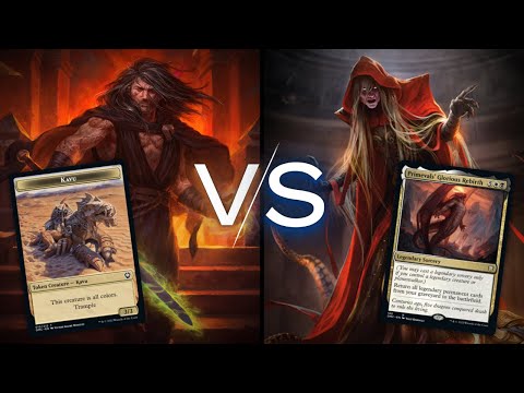 EDH SESSIONS | 5C Kavu Populate VS Legends Tribal | Jared Carthalion VS Dihada Binder of Wills