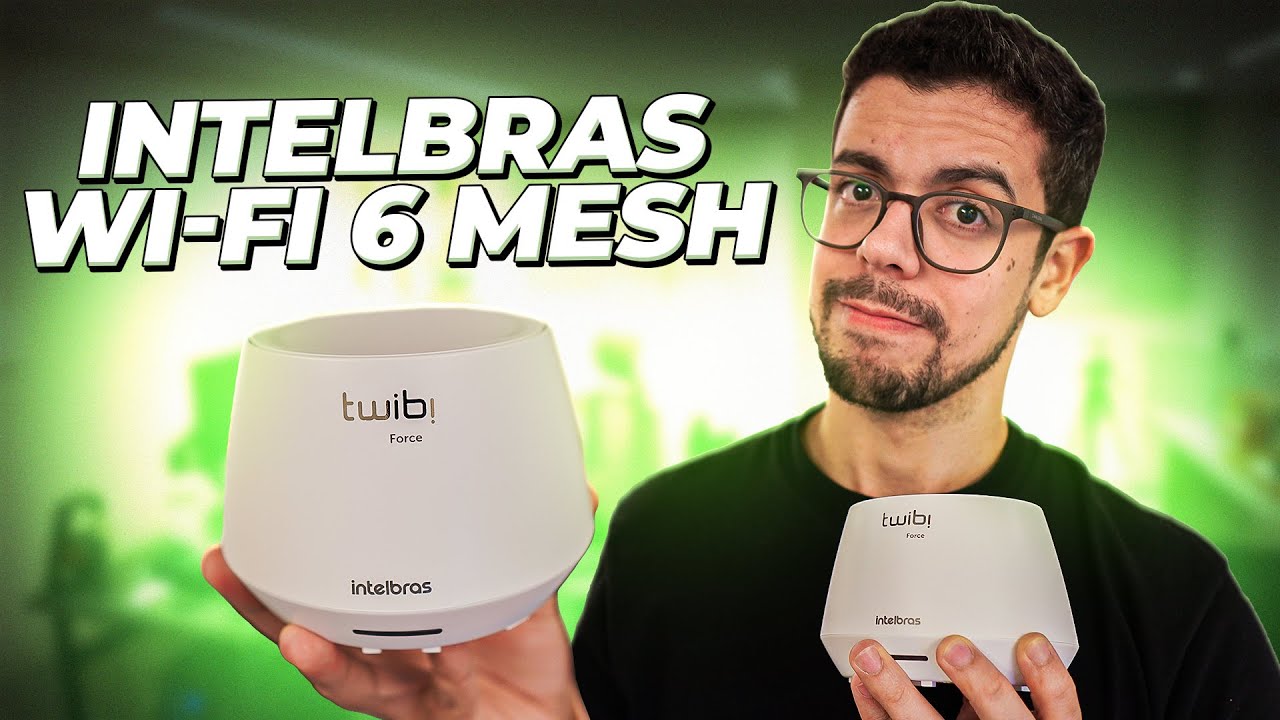 Miniatura da avaliação em vídeo de Roteador Intelbras Twibi Force AX Wi-Fi 6 Branco