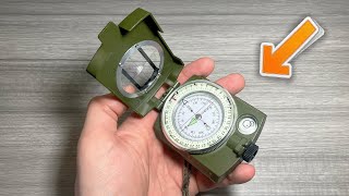 Military Grade Compass for Hiking and Survival, Lensatic - User Review